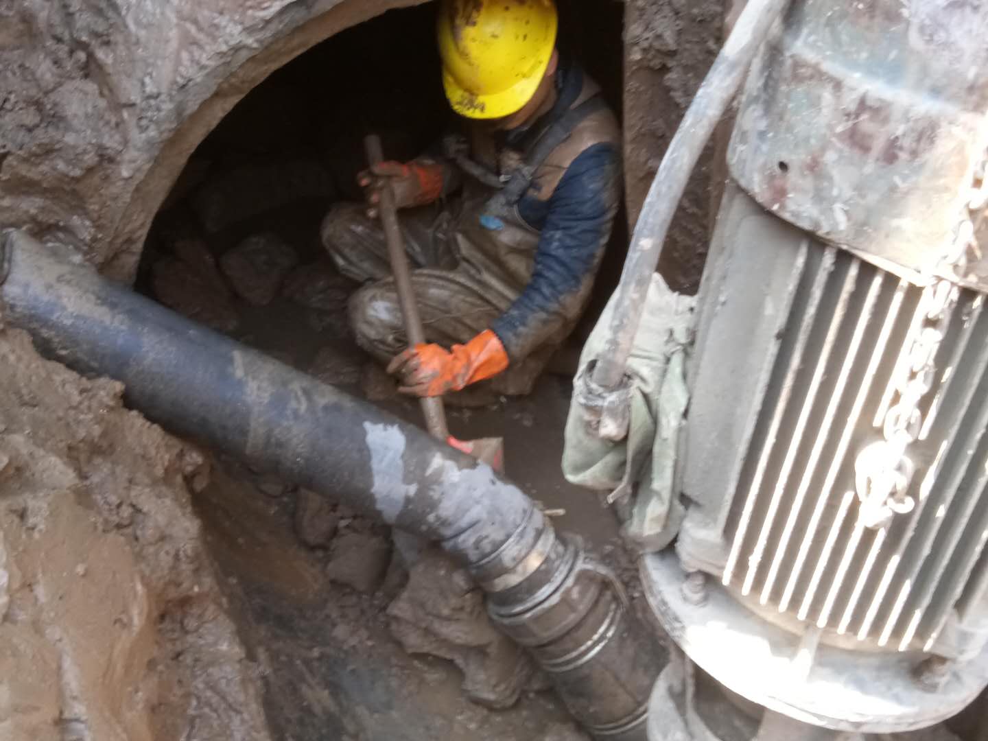 呼图壁管道清淤