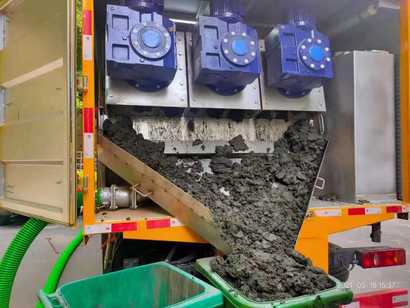 呼图壁化粪池清掏城市维护站-泥浆净化干湿分离处理